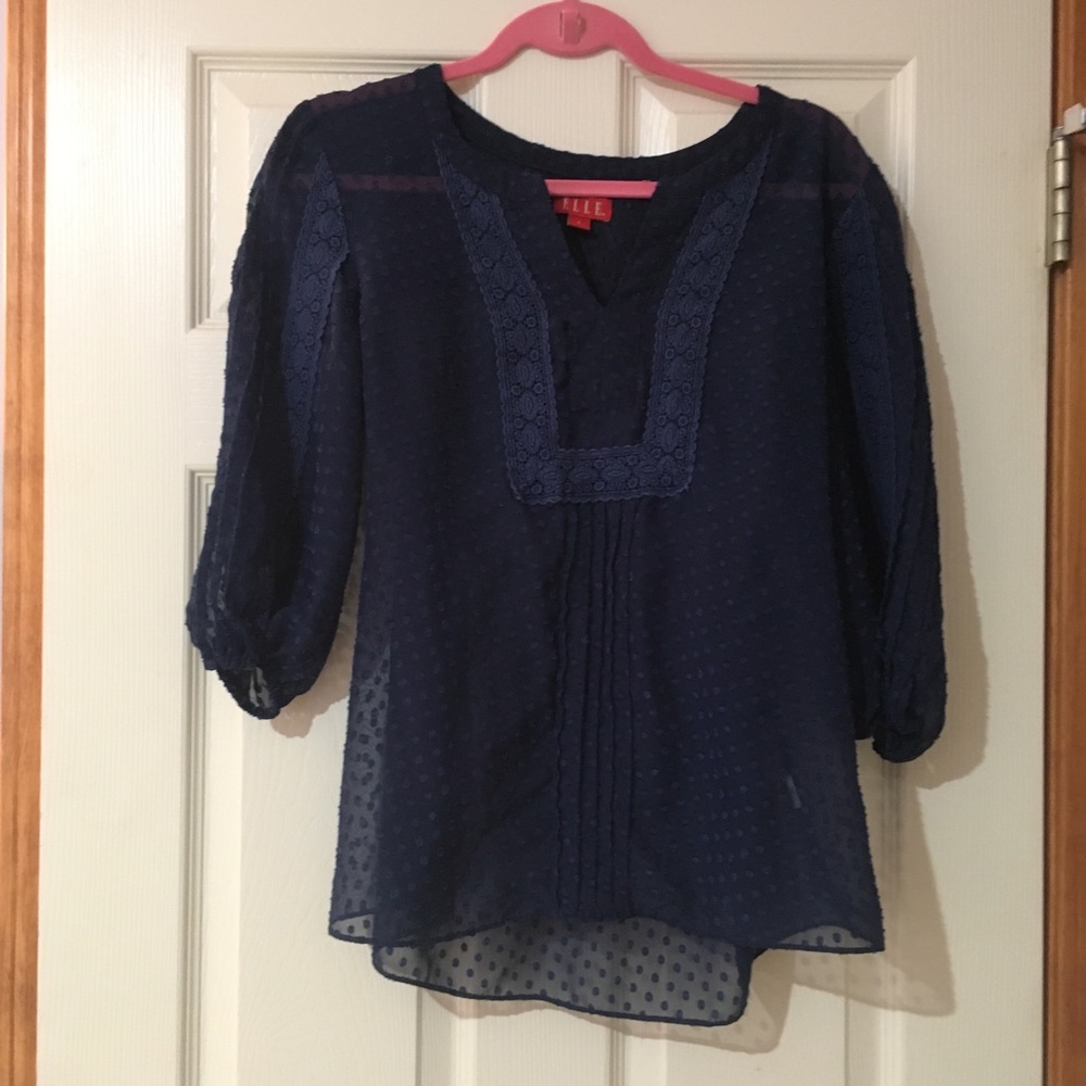 Swiss dot top